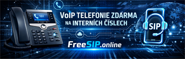 FreeSIP.online - bezplatné interní linky pro kohokoliv banner600px